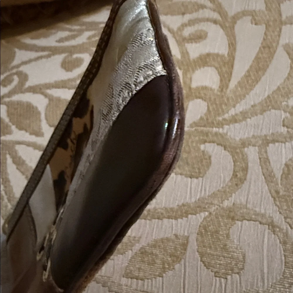 Coach Vintage Signature Patchwork wristlet preowned - Picture 12 of 16